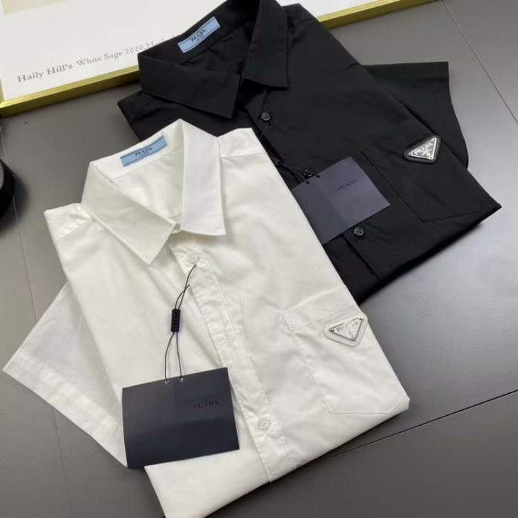 Picture of Prada  Shirts Short _SKUPradaM-3XLljpn0828697